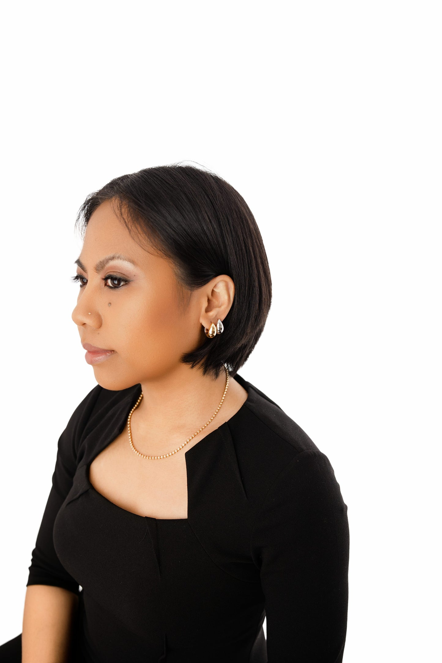 18k gold earings