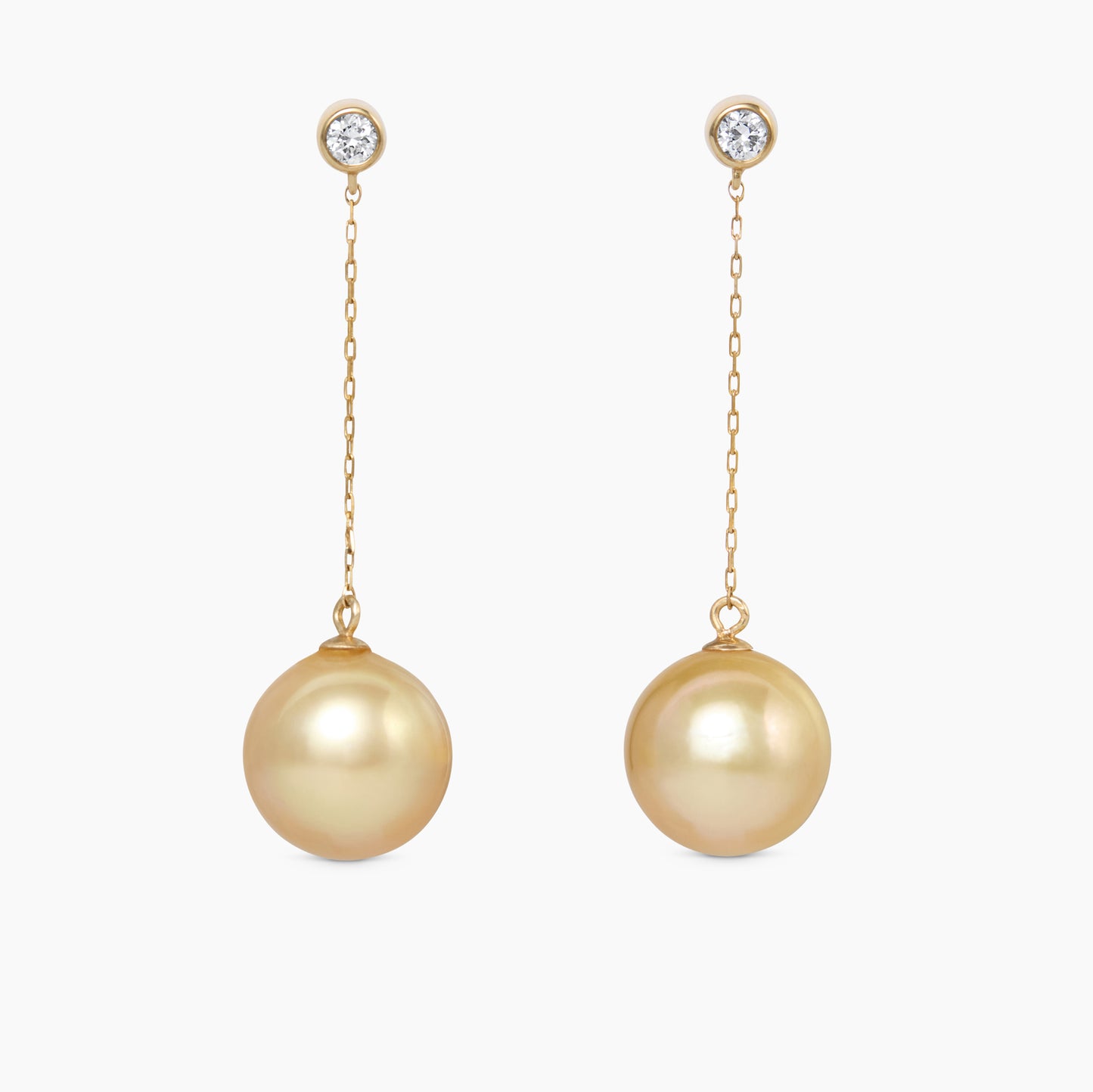Golden South Sea Pearl Ophelia Earring
