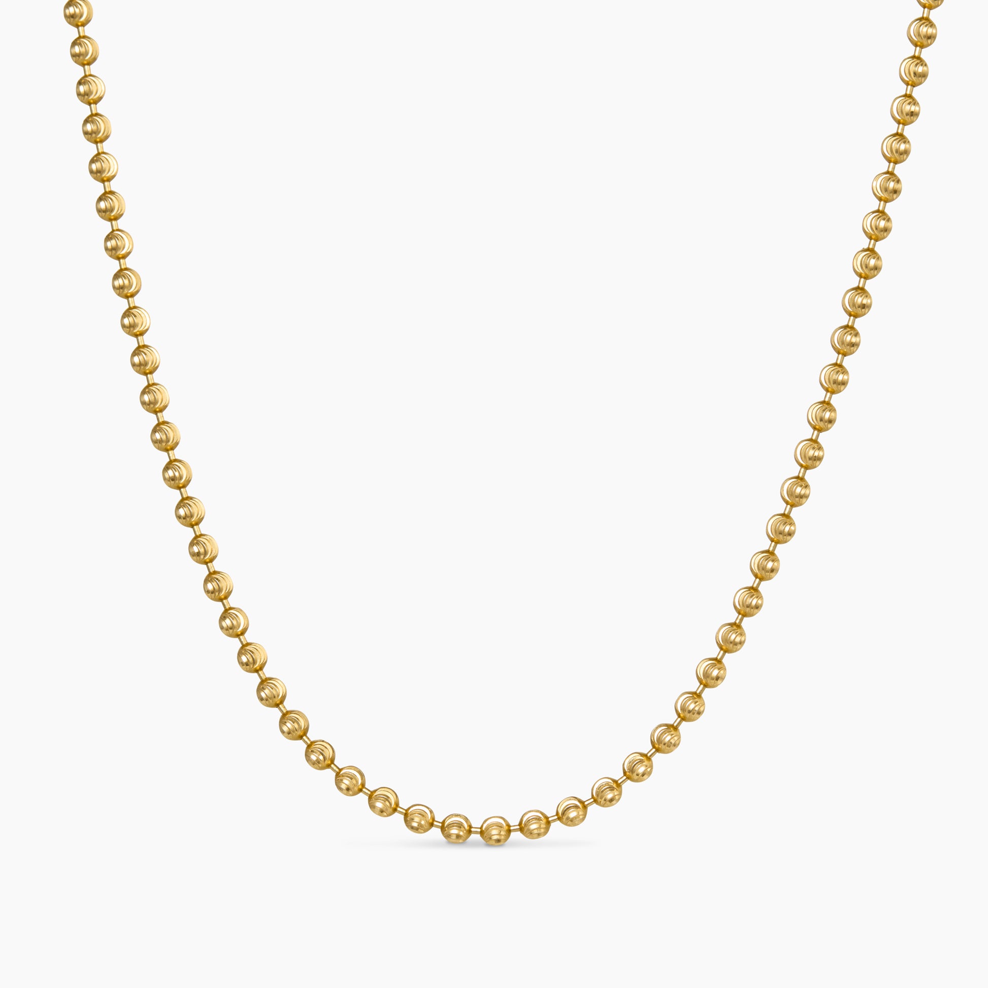 Piper Peppercorn Gold Necklace
