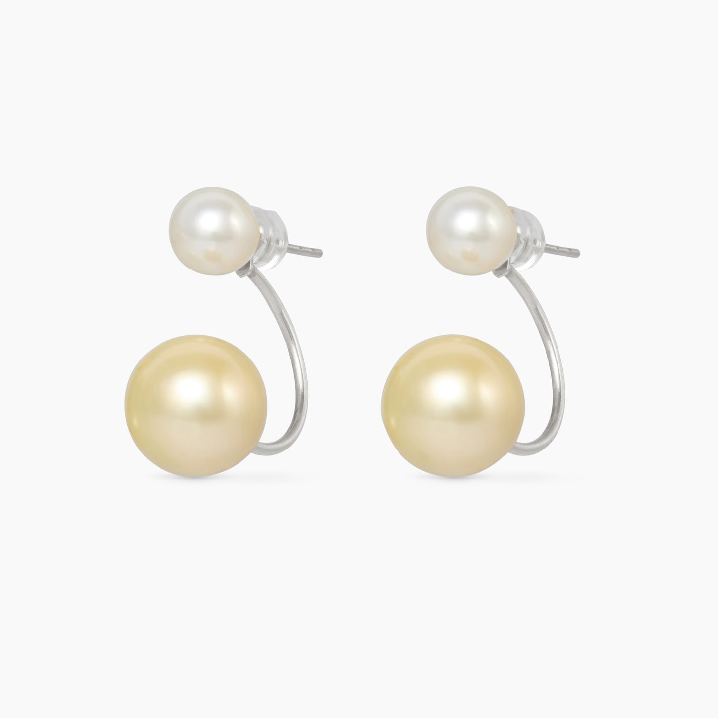South Sea Pearls gold earrings