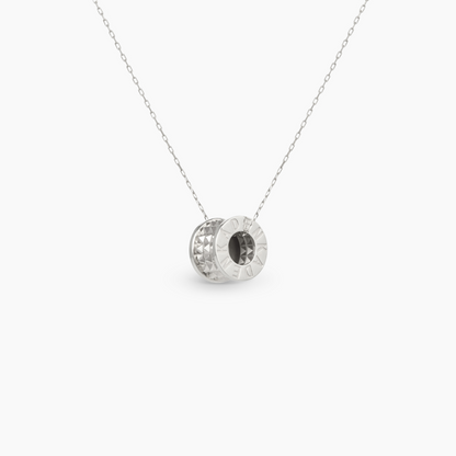 Minimalist 18k White Gold Necklace