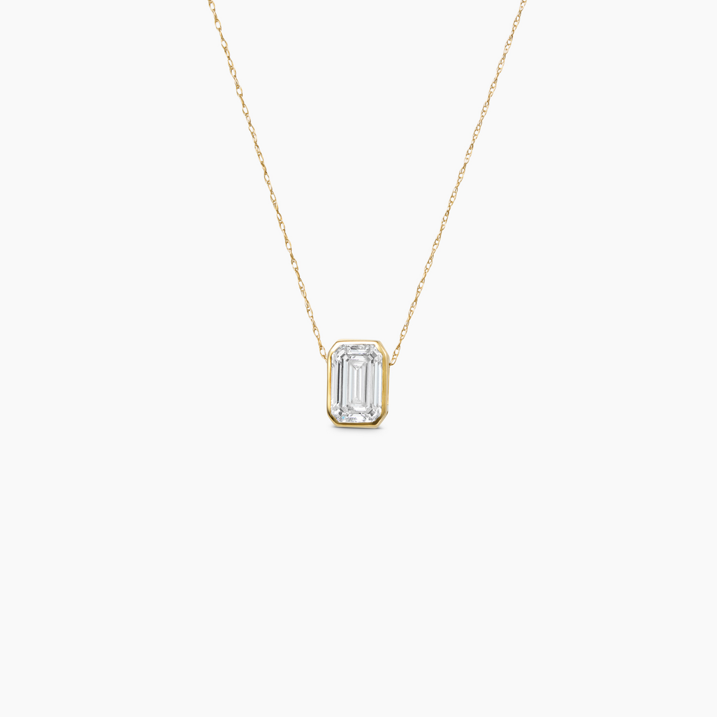 Solid White Gold Women’s Necklace