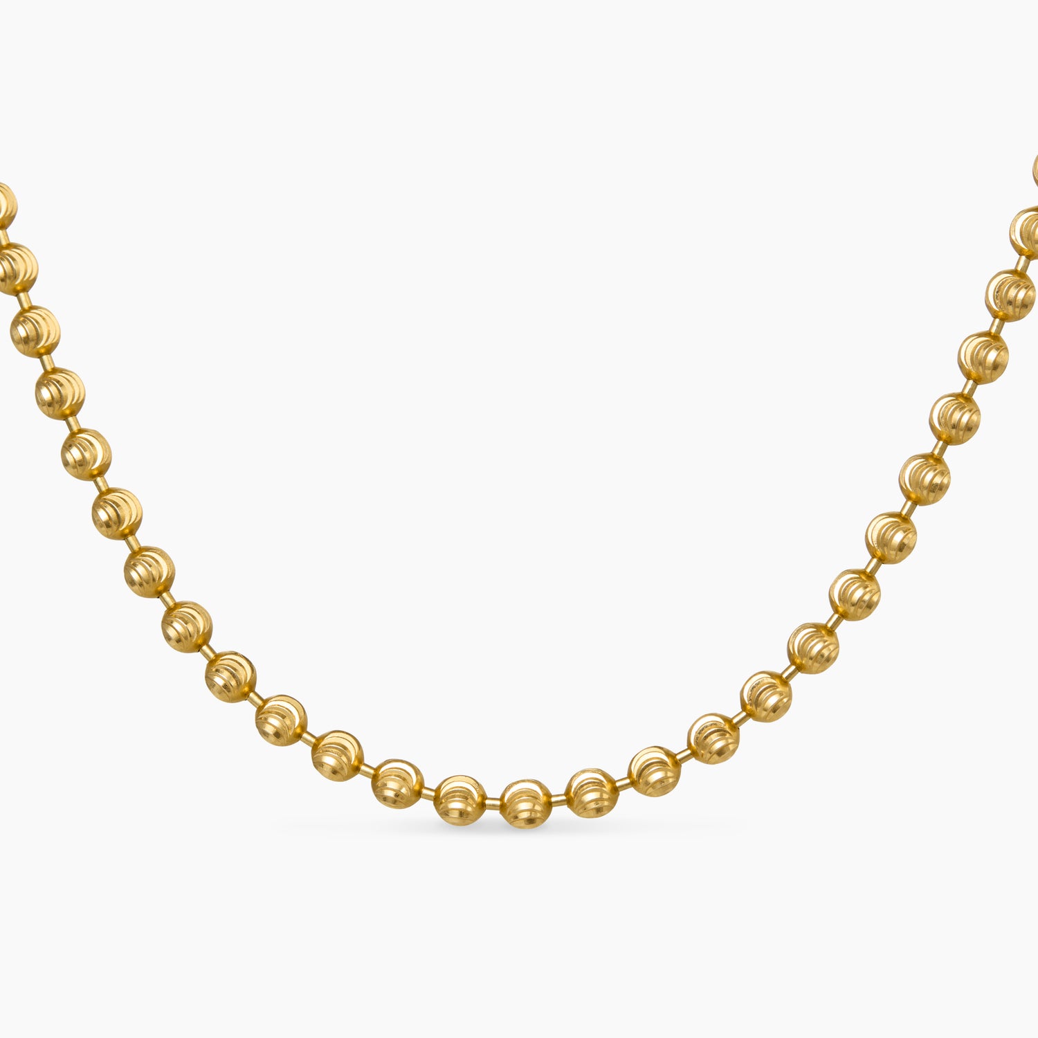 gold necklace