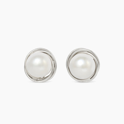 south sea pearl drop earrings
